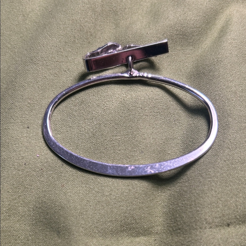 SWANK 1960's Men's Tie Bar w/Circle Drop.